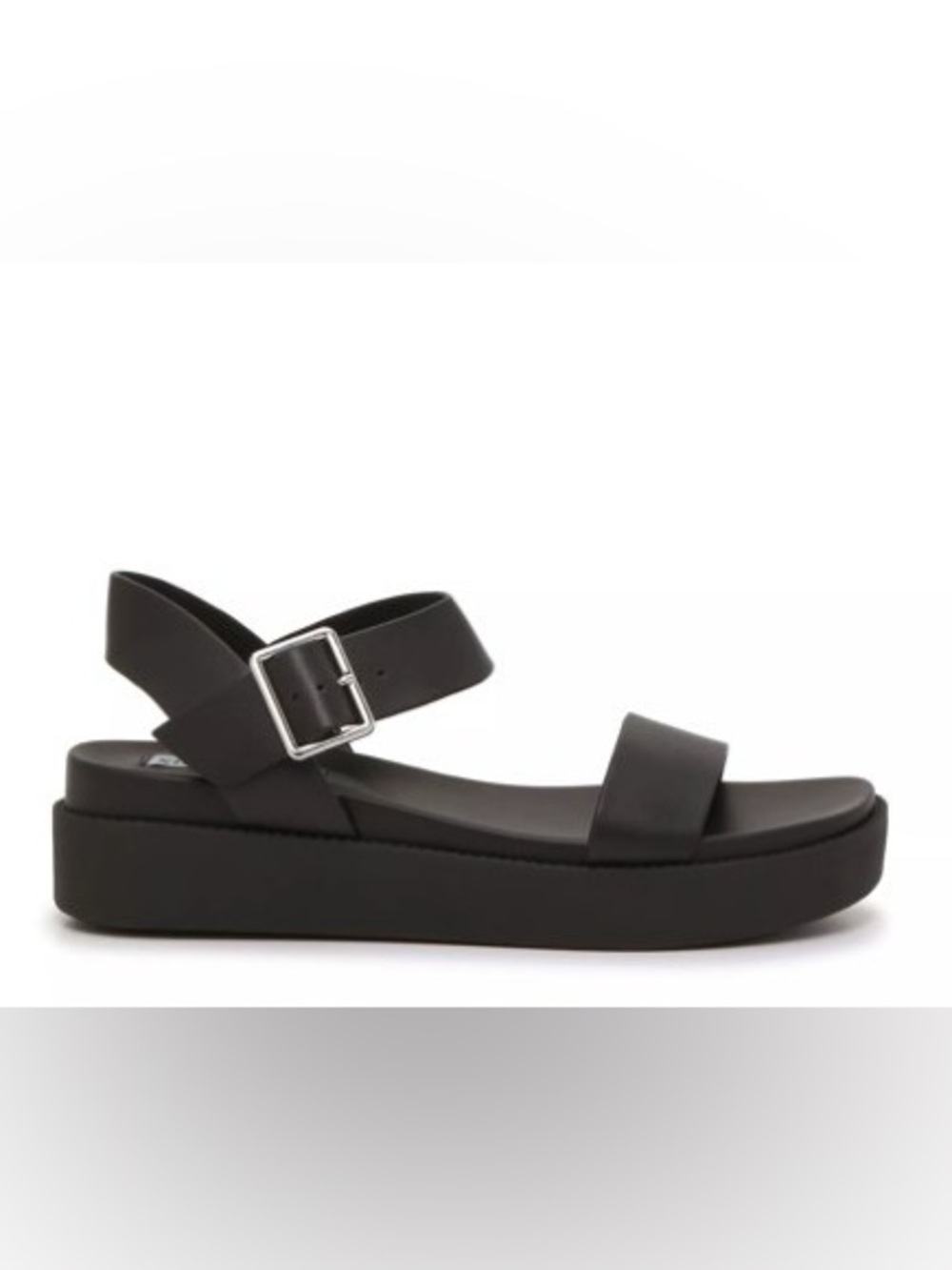 Steve Madden RILEEY Black Leather Shoes - Size 9